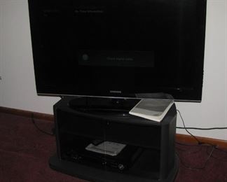 Flat screen and stand