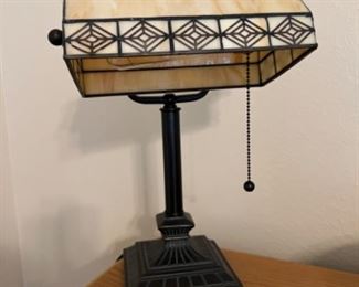 Tiffany Style Bankers Lamp