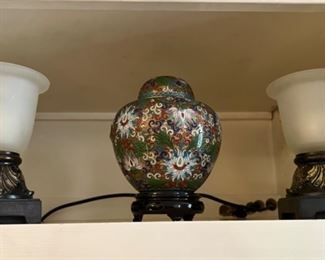 Cloisonné miniature Urn
