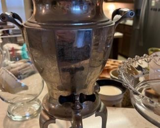 Antique coffee, percolator