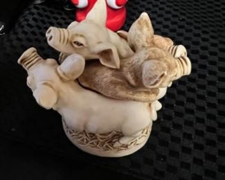 Harmony Kingdom Treasure Jest Hog Heaven 