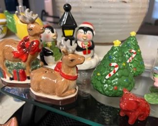 Many Salt Pepper Shaker Sets