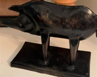 Pig statue