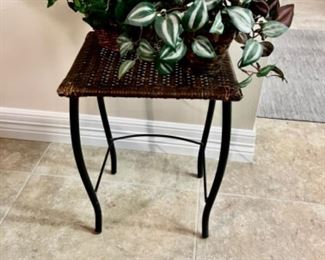 Wicker stand or table