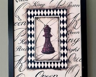 Chess piece art