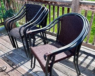 Outdoor patio chairs
