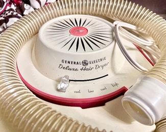 Retro bonnet hair dryer