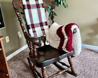 Big and tall, rocking chair