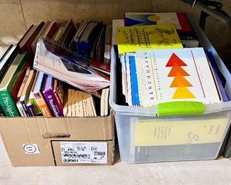 Teachers supplies and textbooks