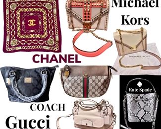 Designer Handbags, Gucci, Chanel, Michael Kors, Coach, Kate Spade and More