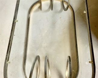 Brass and Glass Coffee Table