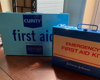 Vintage first aid kit