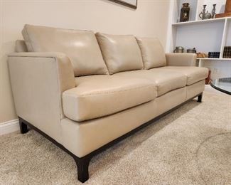 Hancock & Moore leather sofa 