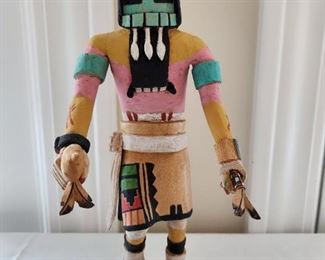 Kachina "Longhair" by S. Adams