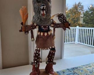 Kachina "Wolfman" by G. Parkette