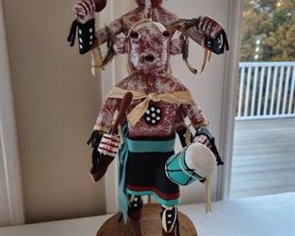 Double head "Mud Man" by Gilbert Martinez