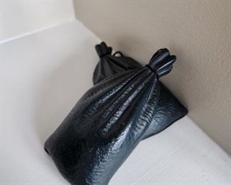 "Sandbags" bronze sculptures by Don F. Wiegand, 1994