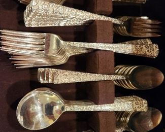 International Silver plated flatware