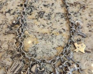 Texas charm necklace