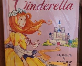 1st Edition Cinderella Pop Up Fairy Tale 