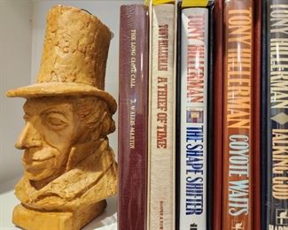 Tony Hillerman signed 1st Editions