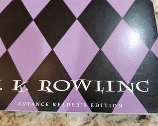 J. K. ROLLING Advanced Reader's Edition 
