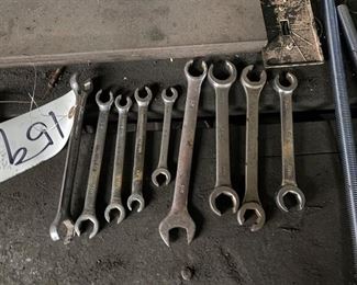 LOT OF LINE WRENCHES