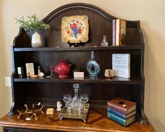 Accessories are for sale but hutch is not.  Family is keeping.  