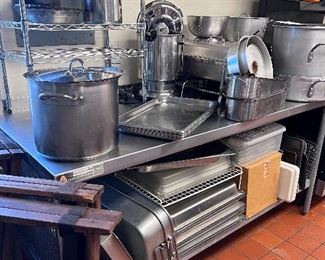 Pots & pans of all sizes priced to sell
