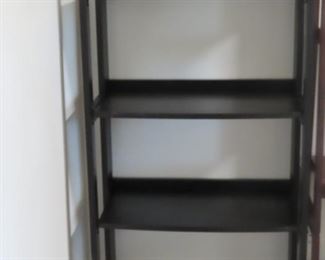 4 shelf folding bookcase.