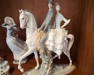 A Very Large Lladro Figure