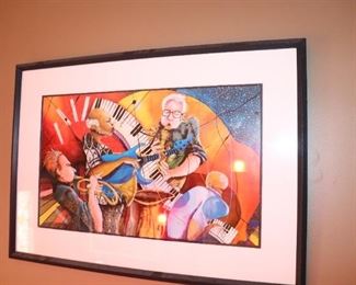 Marcus Glenn Seriolithograph, "'It's Poppin Baby, Can You Feel It?"