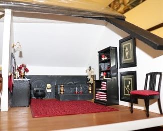 Fully furnished HUGE 1:12 scale Dollhouse