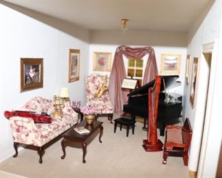 Fully furnished HUGE 1:12 scale Dollhouse