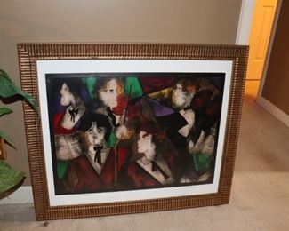 "Grand Orchestre" by Linda Le Kinff Seriolithograph