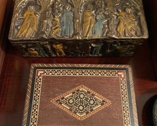 inlaid Marquetry box ( SOLD)