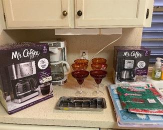 new in box coffee makers