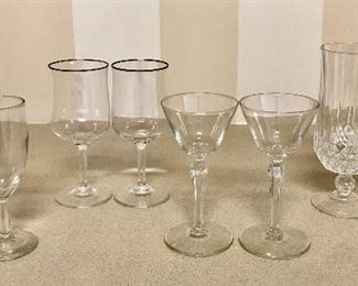 Collection of Stemware 