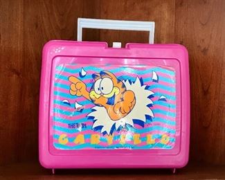 80's Garfield Thermos Brand Lunchbox 
