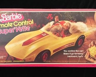 Vintage Barbie Remote Control Super'Vette 