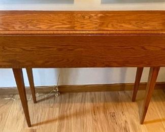 Oak Drop Leaf Sofa Table