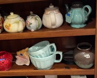tea pots $6-10, othe items $5-20