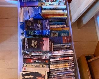 CD's, DVD's, Books, VHS Tapes