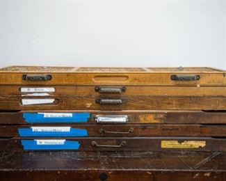 Typeset Drawers