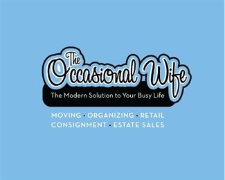 Occasional Wife New Logo Blue Background