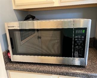 Microwave - Sharp less than a year old