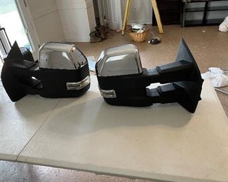 Truck mirrors - towing mirrors; extended mirrors 