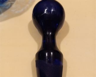 Blue Glass Stopper