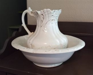 Pitcher and Bowl