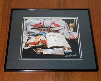Autographed Stan Musial Print